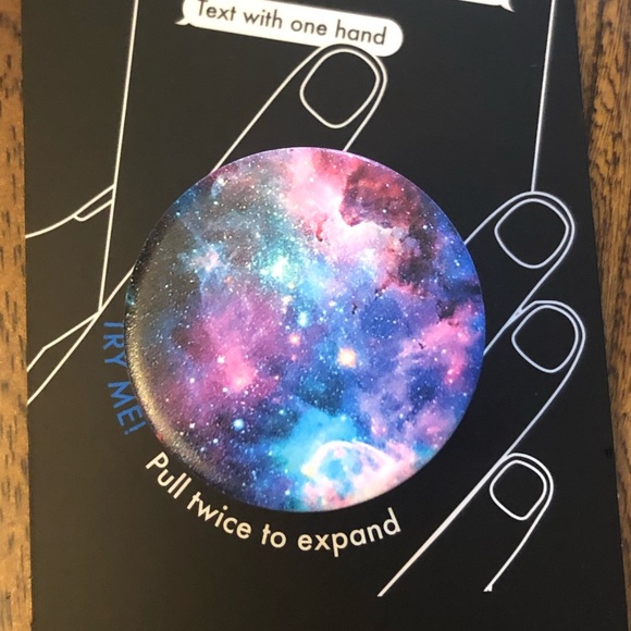 Popsockets nebula galaxy phone holder stand NEW - Picture 1 of 5